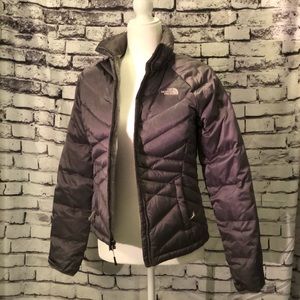 Used north face gray jacket size XS